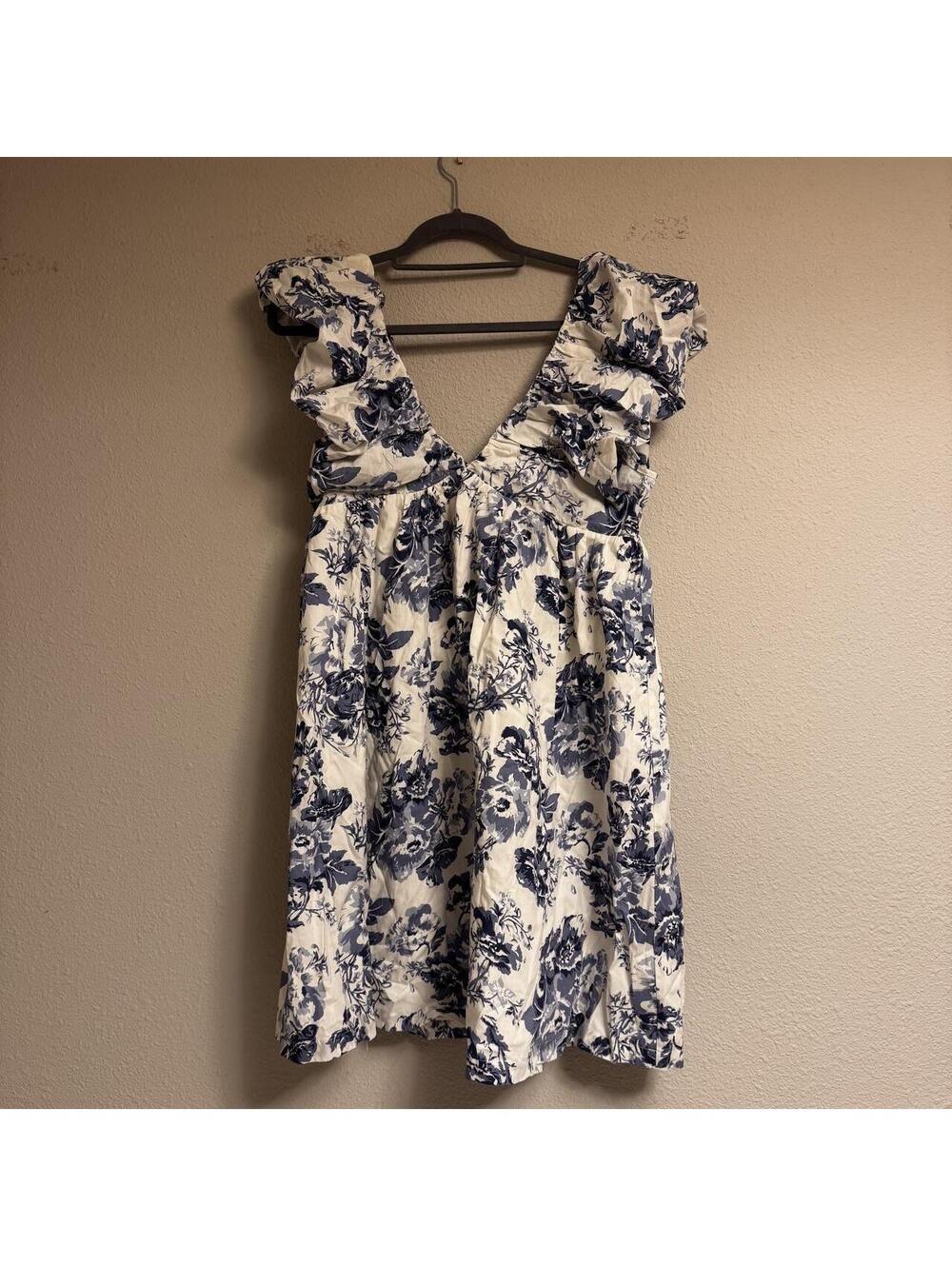 O.p.t Women's Multi and Blue Dress